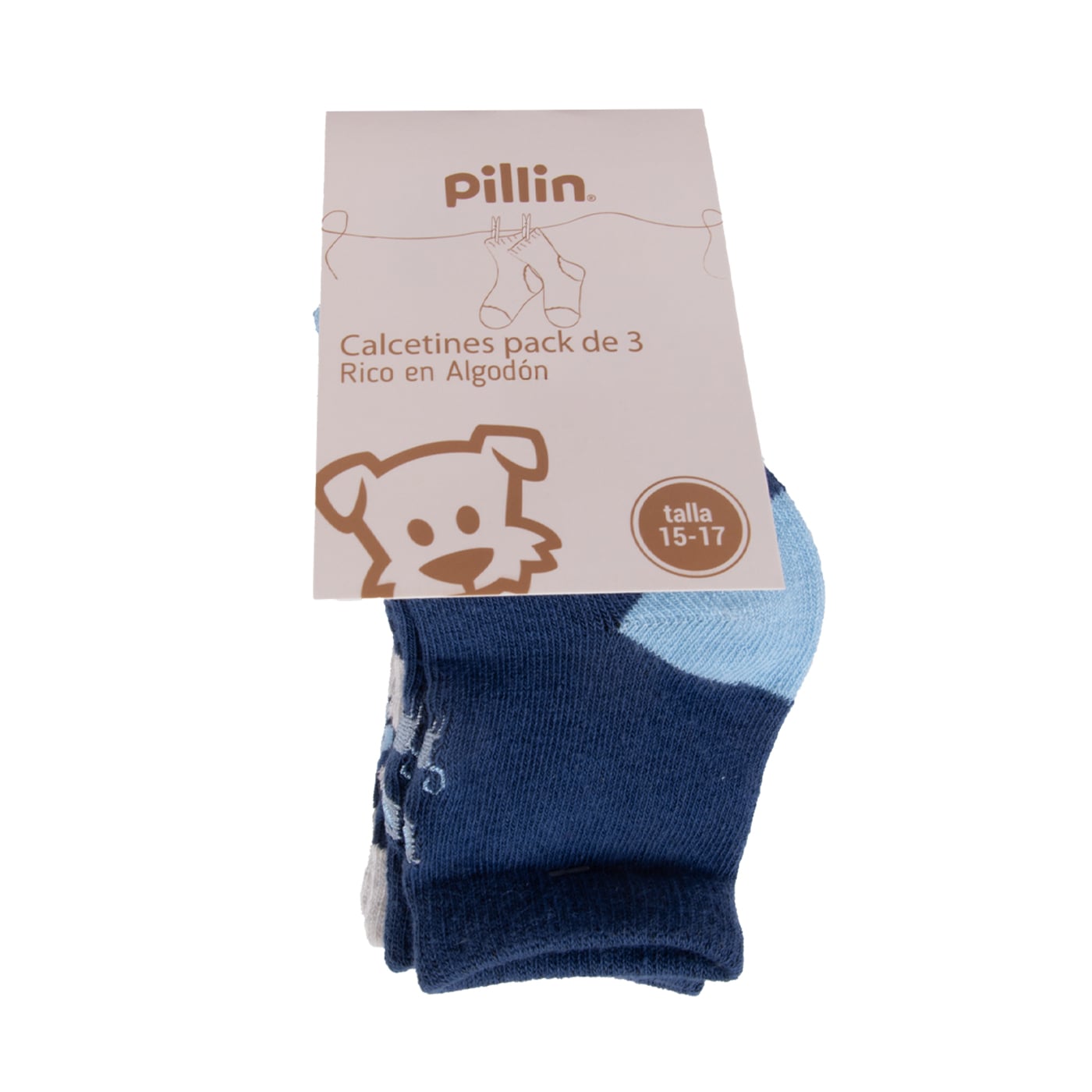 CALCETINES BEBE SURTIDO PILLIN (PAB123-25SUR ) - 1