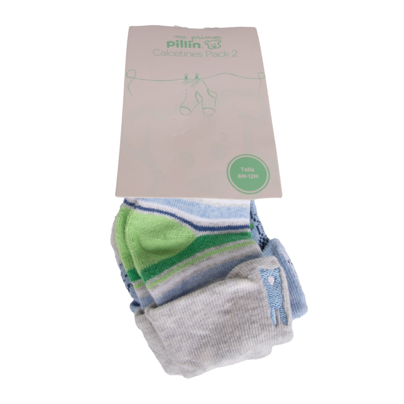 CALCETINES RECIÉN NACIDO NIÑO SURTIDO PILLIN (PAB109-25SUR ) - 1