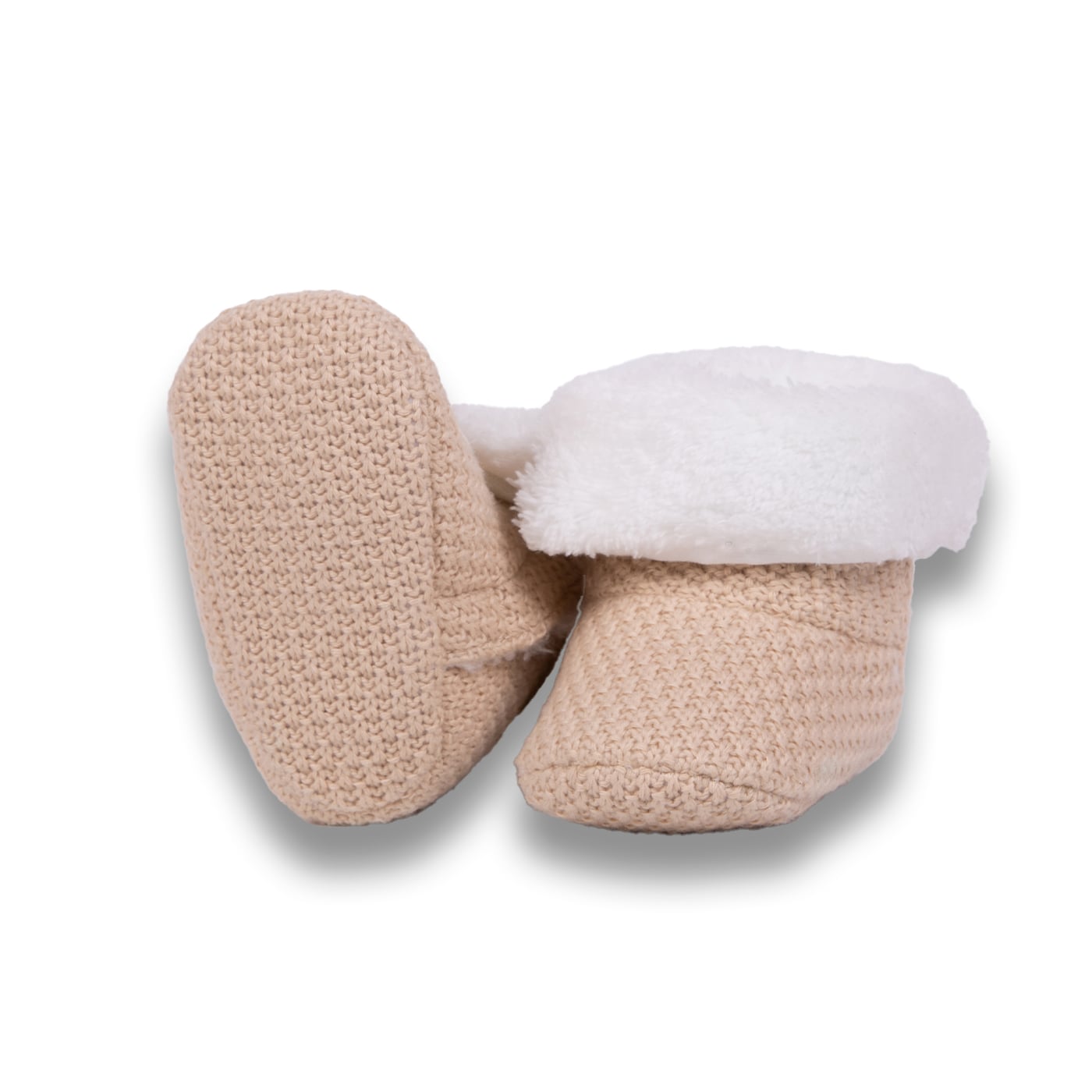 PANTUFLA RECIÉN NACIDO UNISEX(PZB104-25BEI) - 2