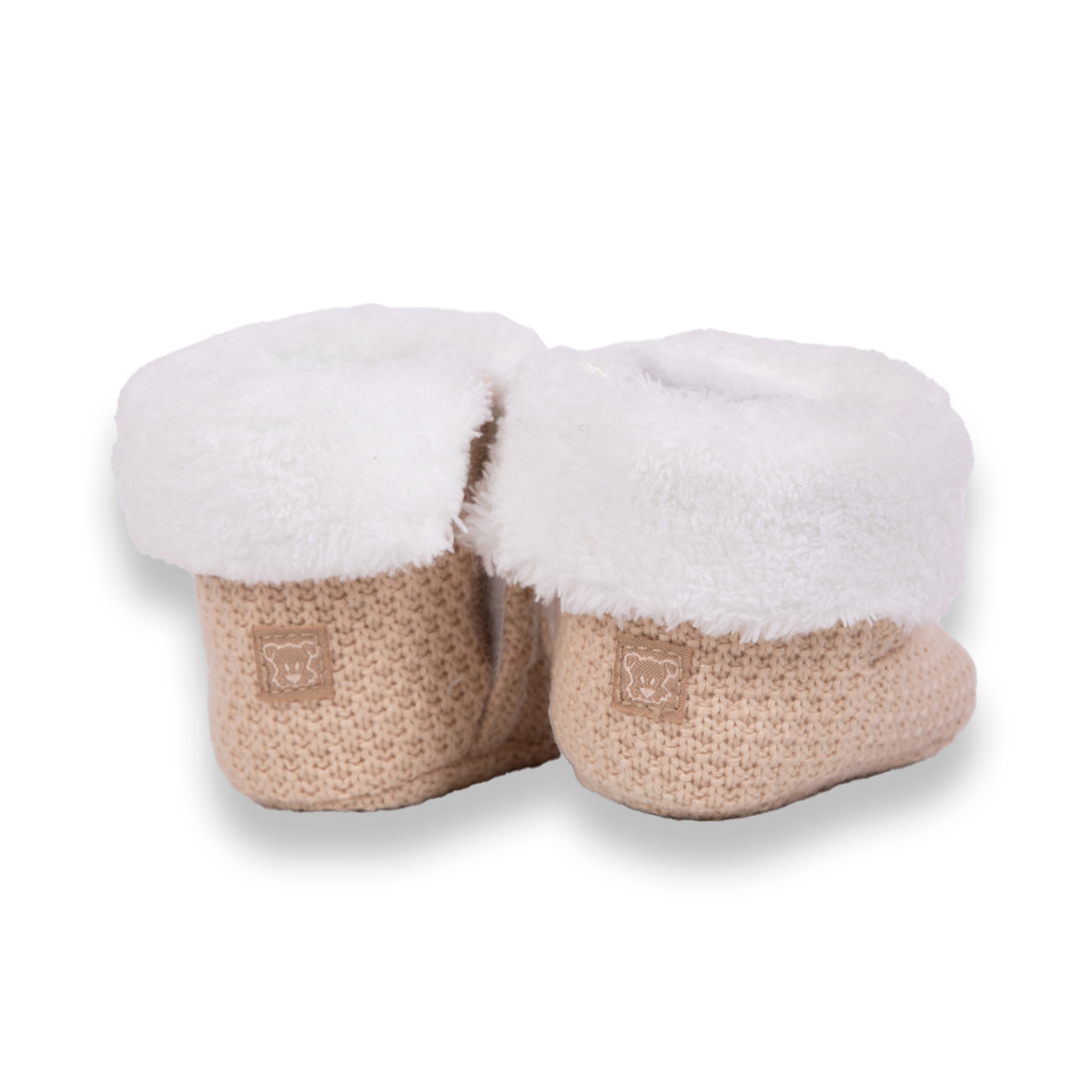 PANTUFLA RECIÉN NACIDO UNISEX(PZB104-25BEI) - 4