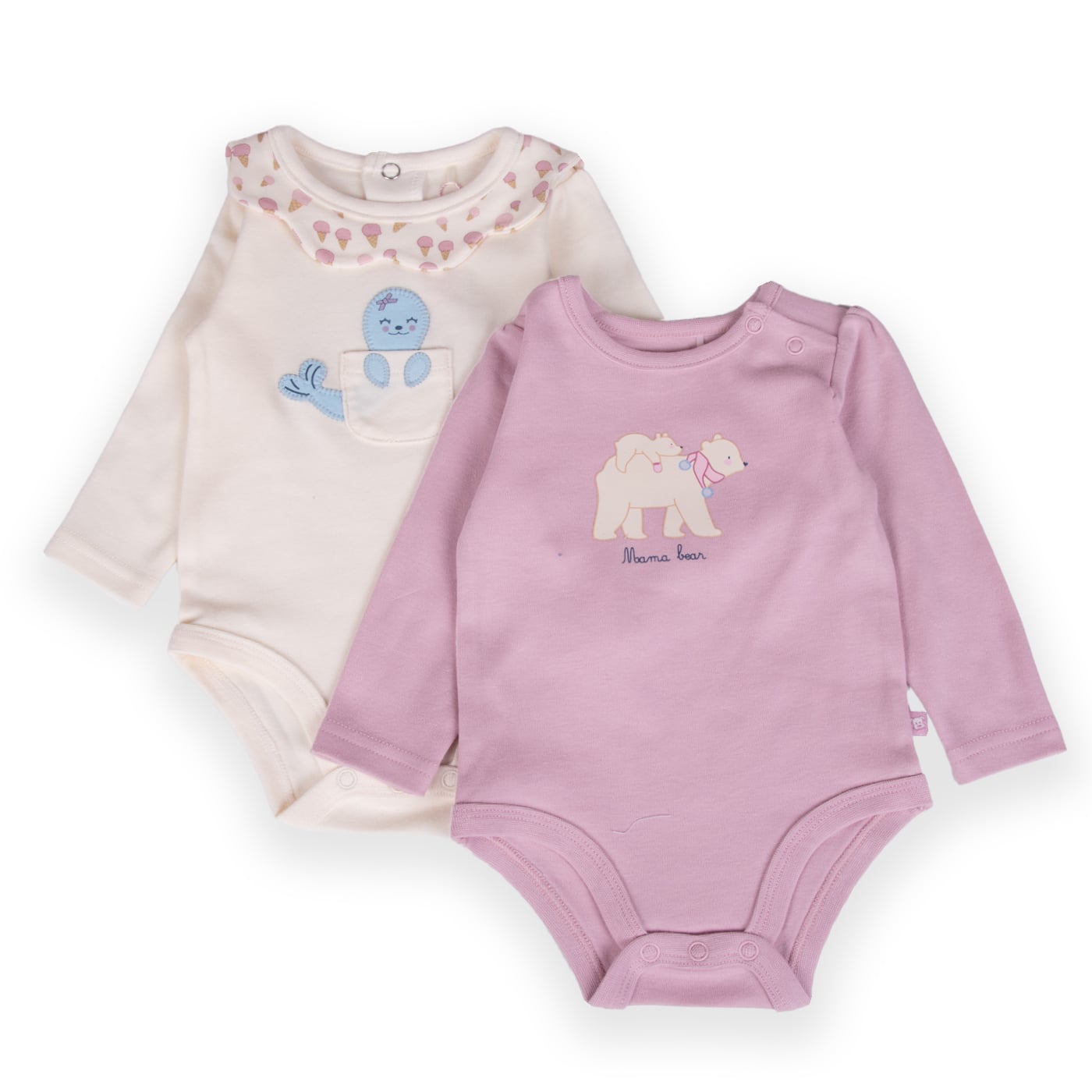 BODY RECIÉN NACIDO NIÑA SURTIDO PILLIN (PVB223-25SUR ) - 1