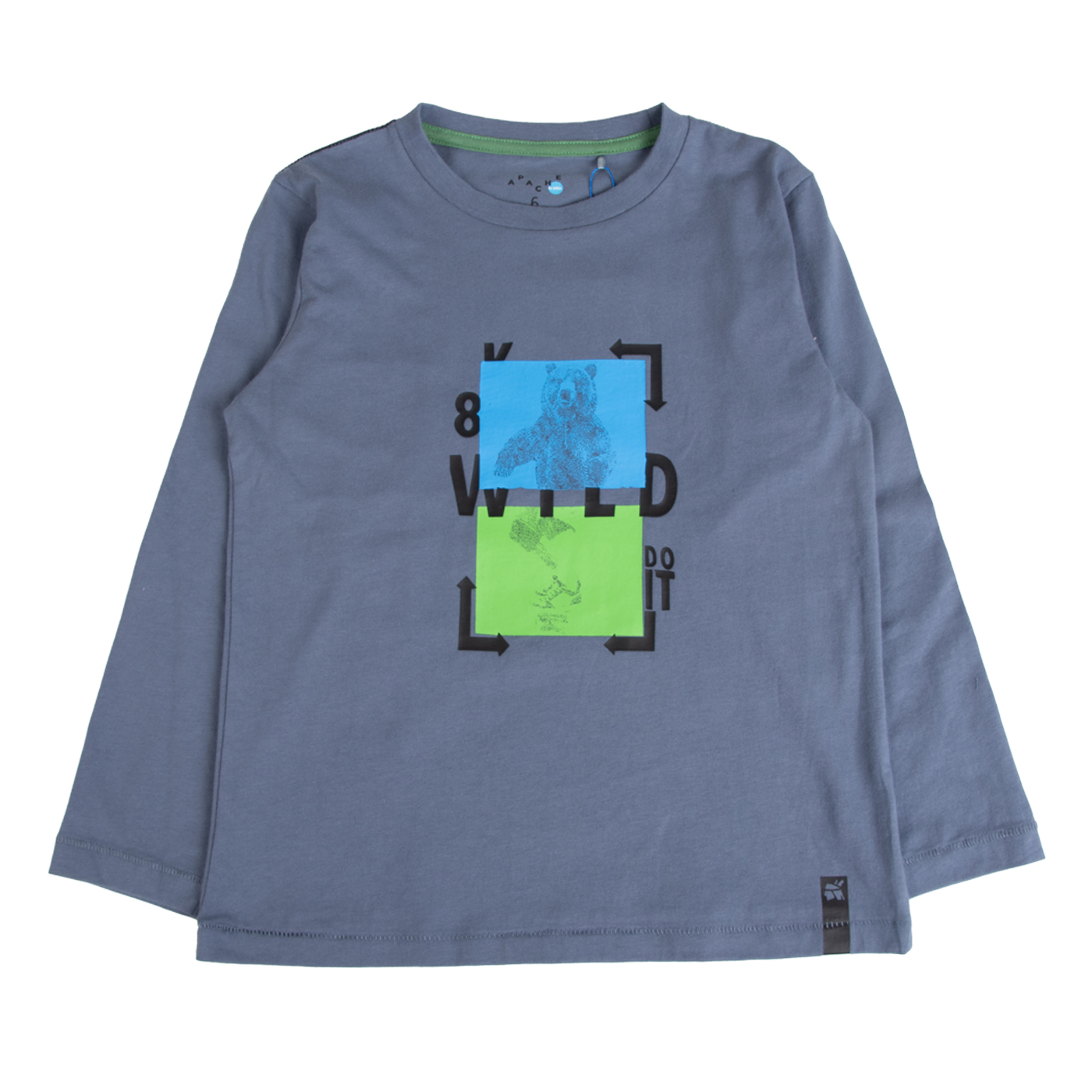 POLERA NIÑO GRIS PILLIN (PVB630-25GRI ) - 1