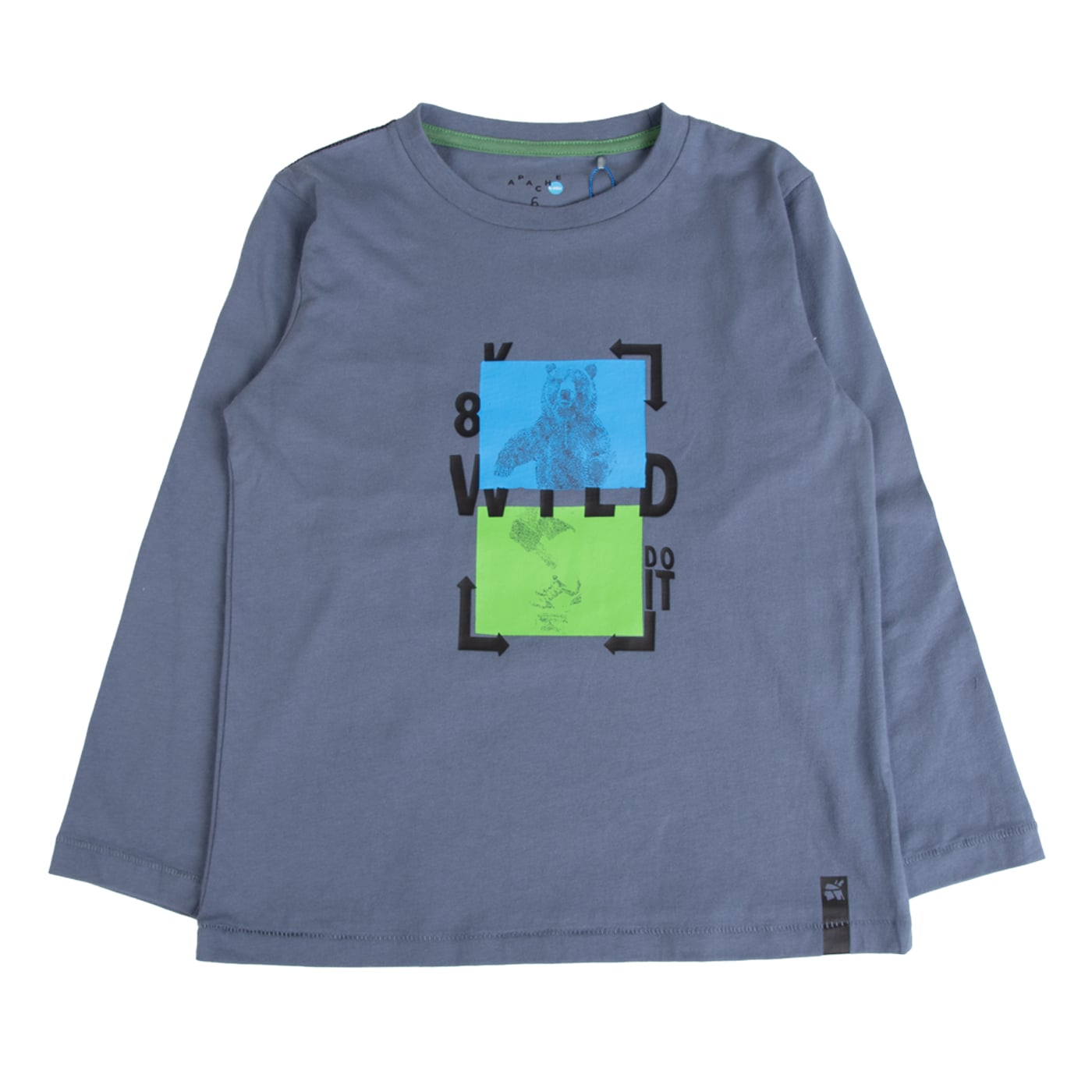 POLERA NIÑO GRIS PILLIN (PVB630-25GRI ) - 1