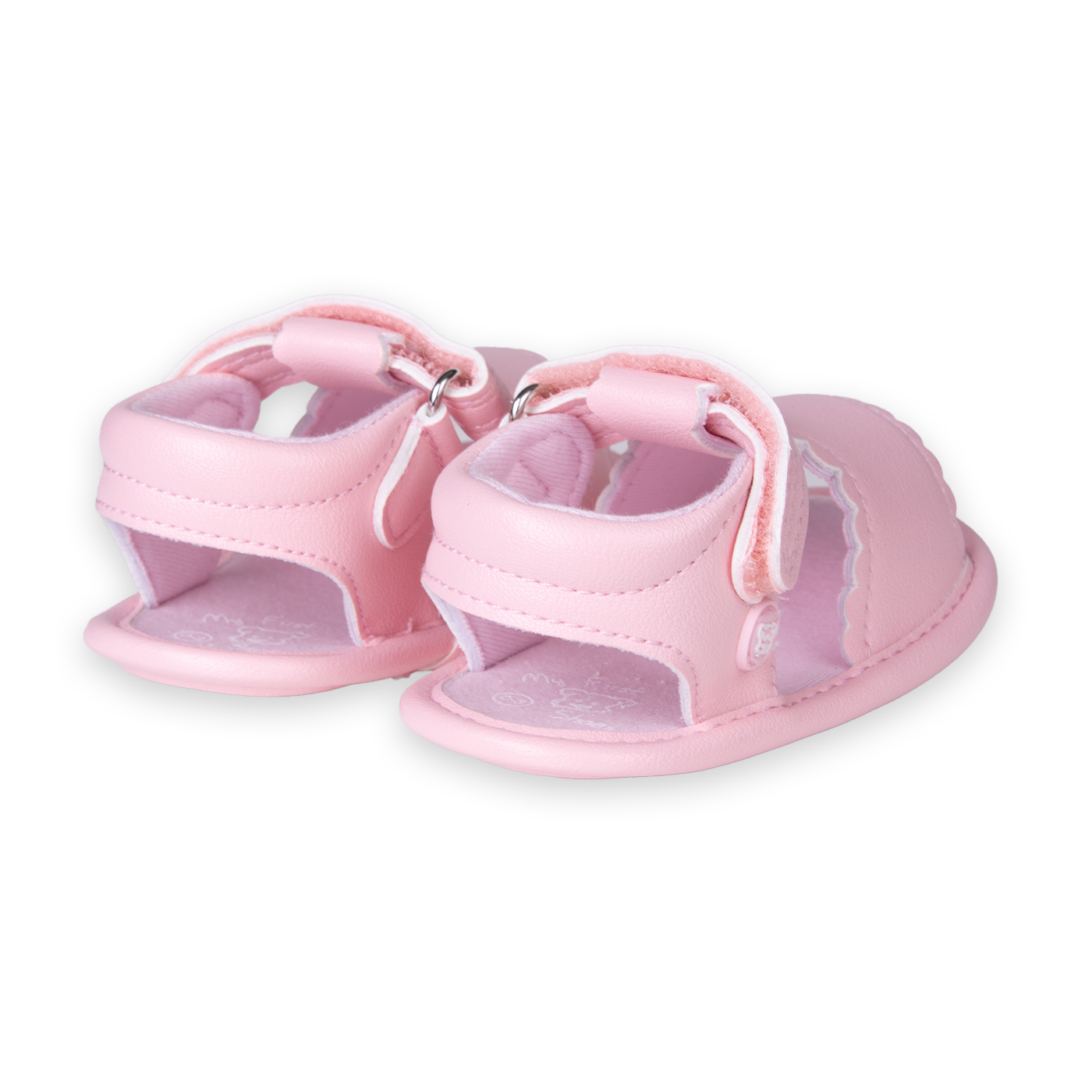 SANDALIAS RECIÉN NACIDO NIÑA ROSADO PILLIN (PZC101-25ROS ) - 3