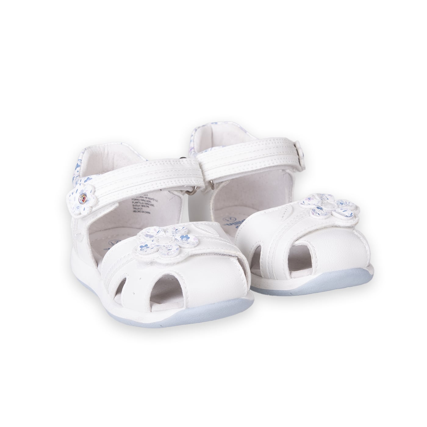 SANDALIAS BEBÉ NIÑA EN COLOR BLANCO PILLIN (PZC414-25BCO ) - 1