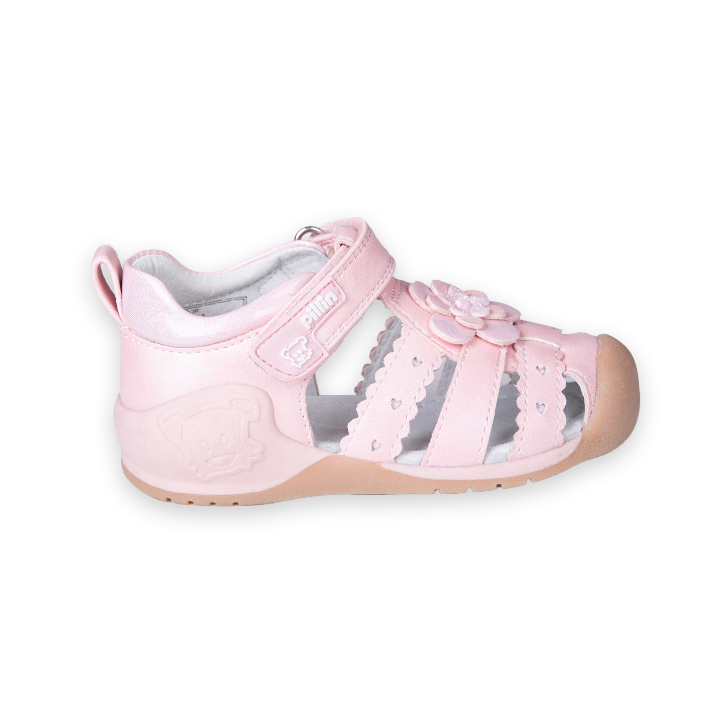 SANDALIAS RECIE N NACIDO NIÑA ROSADO PILLIN (PZC202-25ROS ) - 2