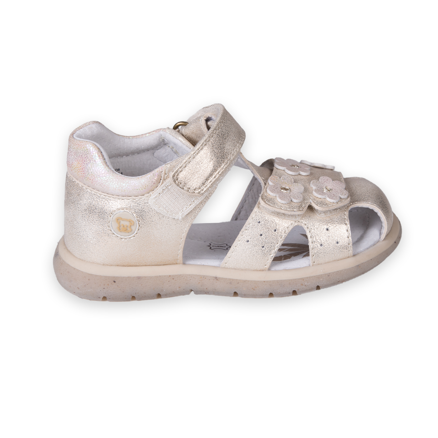 SANDALIAS BEBÉ NIÑA DORADO PILLIN (PZC419-25DOR ) - 2