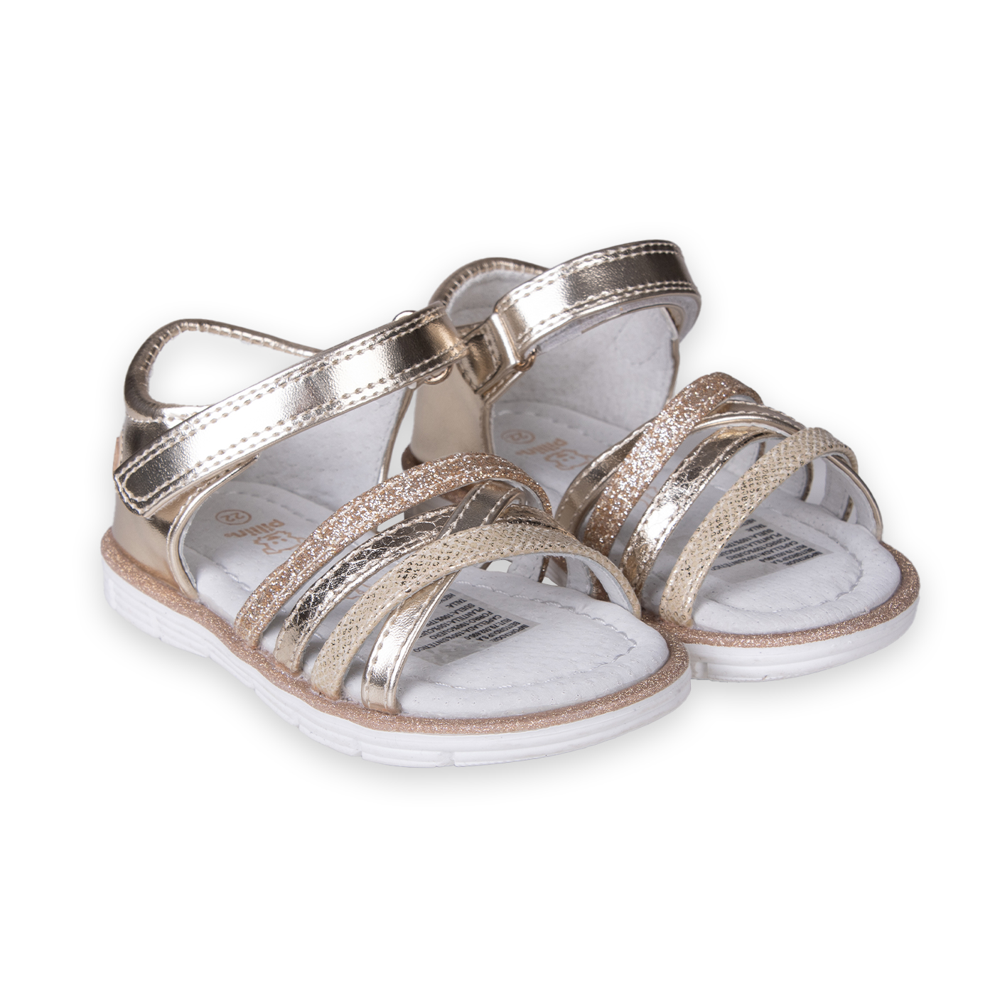 SANDALIAS BEBÉ NIÑA DORADO PILLIN (PZC402-25DOR ) - 1