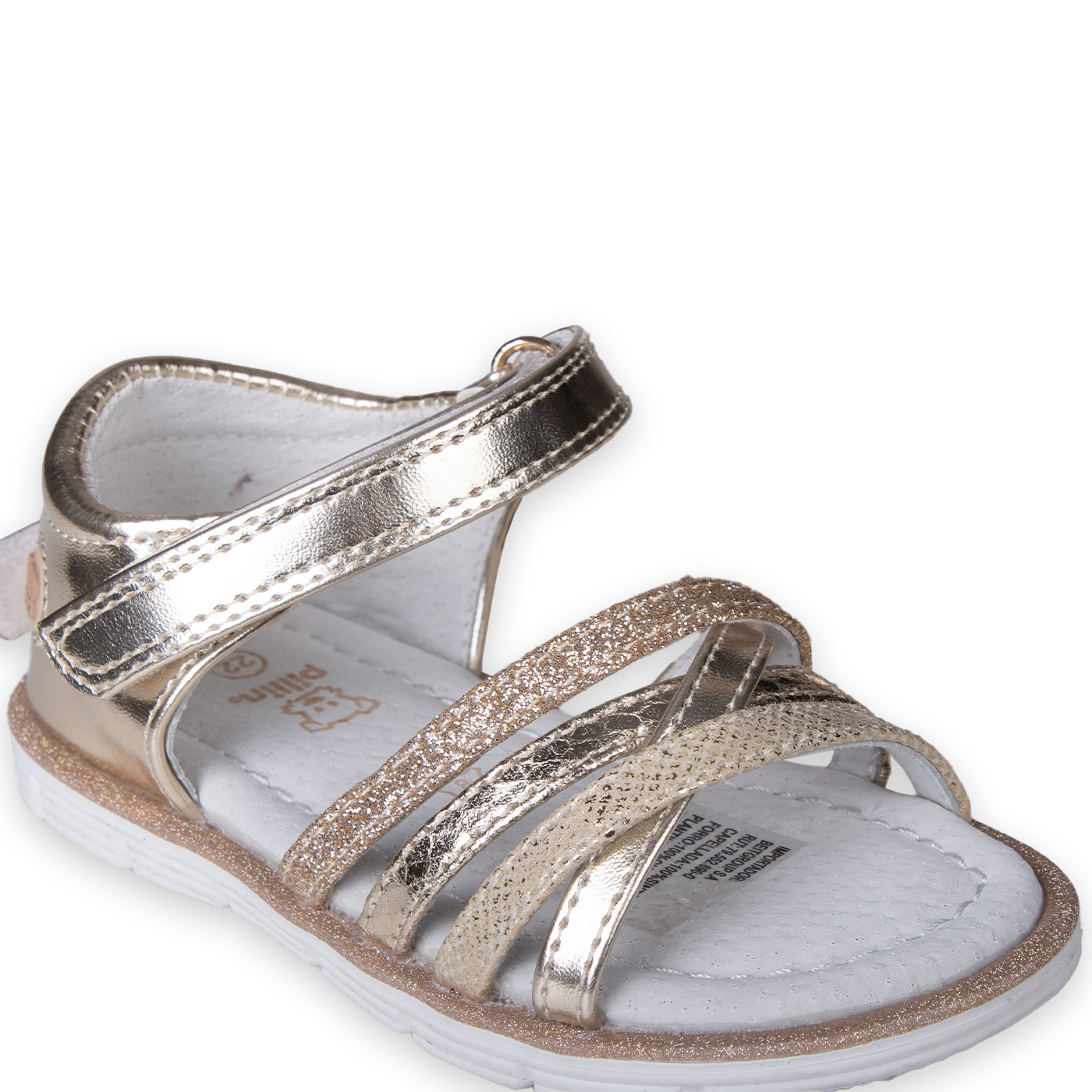 SANDALIAS BEBÉ NIÑA DORADO PILLIN (PZC402-25DOR ) - 5