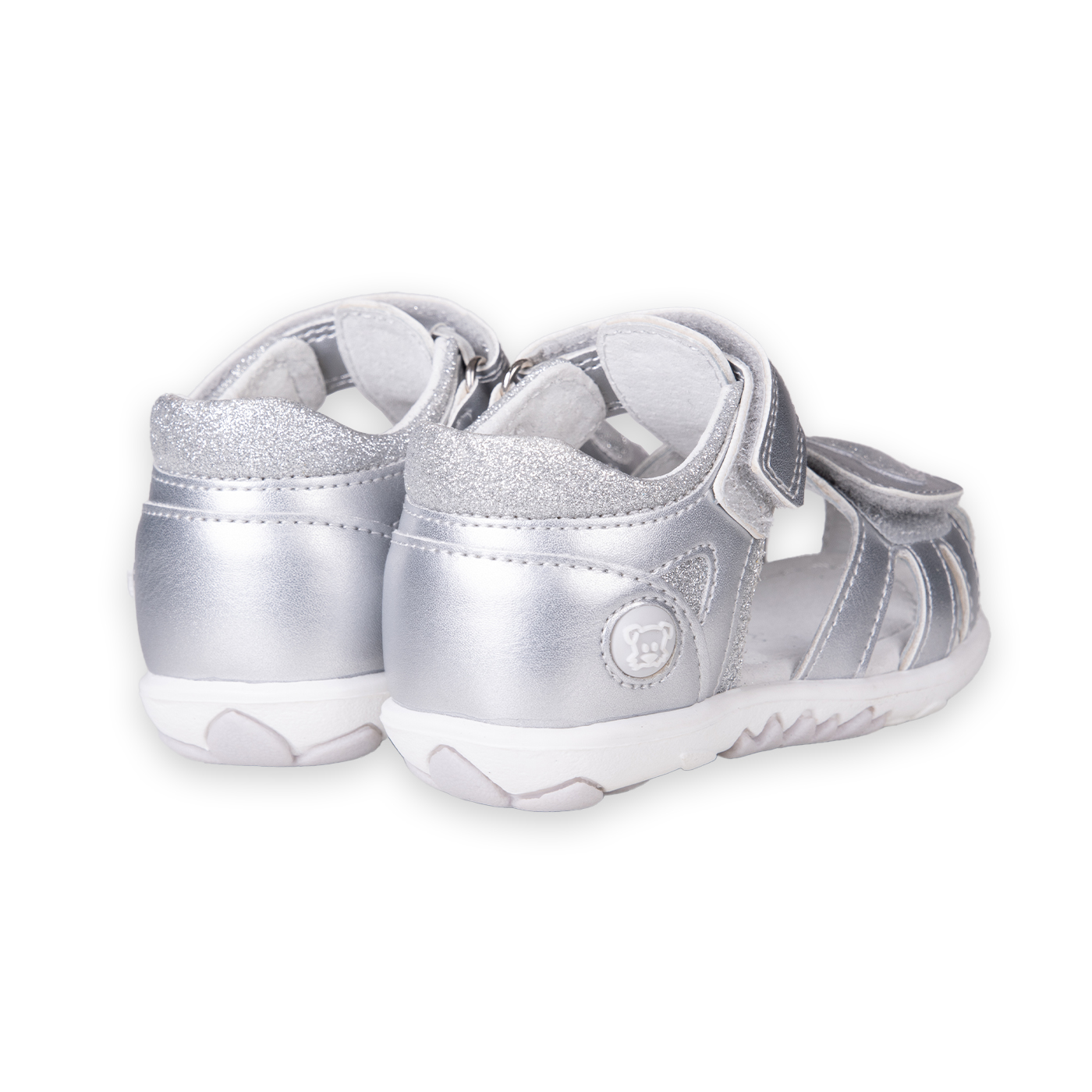 SANDALIAS BEBE  NIÑA PLATEADO PILLIN (PZC417-25PLA ) - 3