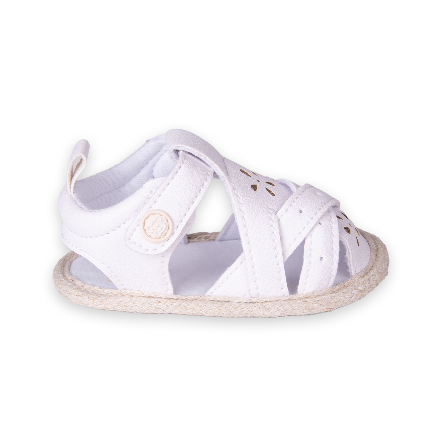 SANDALIAS RECIÉN NACIDO NIÑA EN COLOR BLANCO PILLIN (PZC102-25BCO ) - 2
