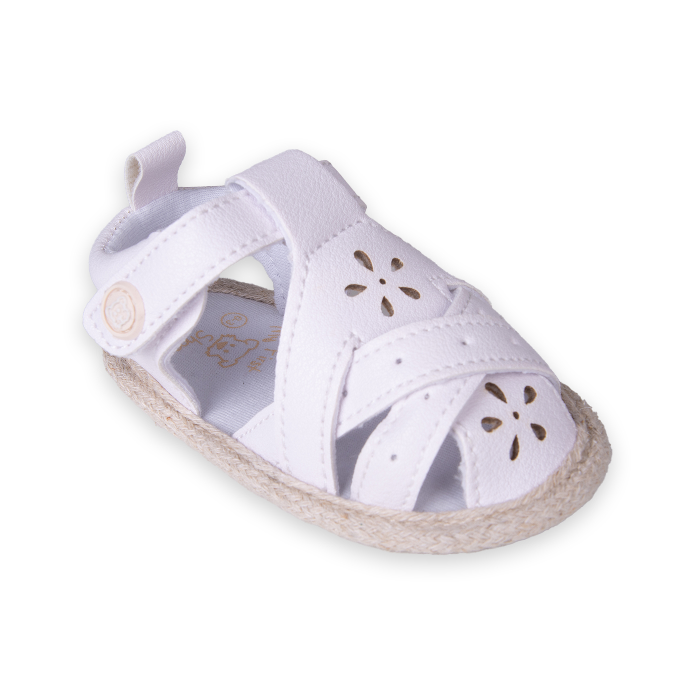 SANDALIAS RECIÉN NACIDO NIÑA EN COLOR BLANCO PILLIN (PZC102-25BCO ) - 5