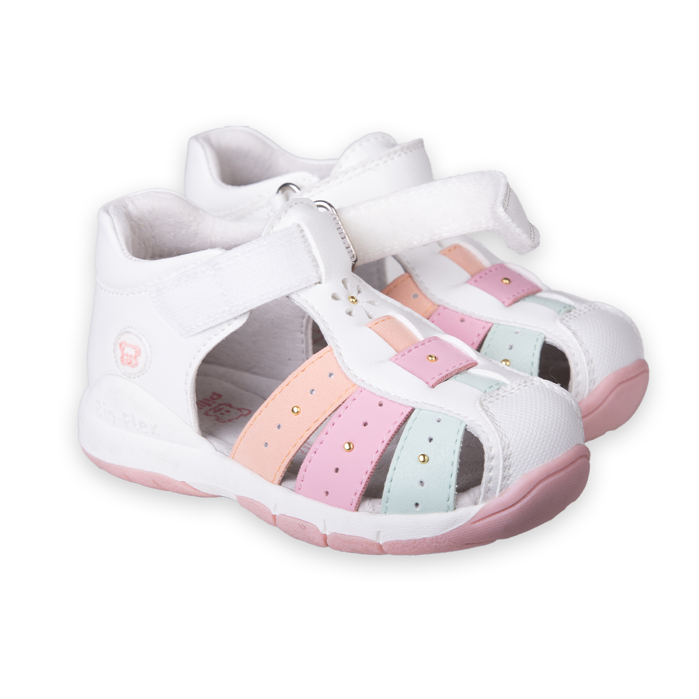SANDALIAS BEBÉ NIÑA EN COLOR BLANCO PILLIN (PZC418-25BCO ) - 5