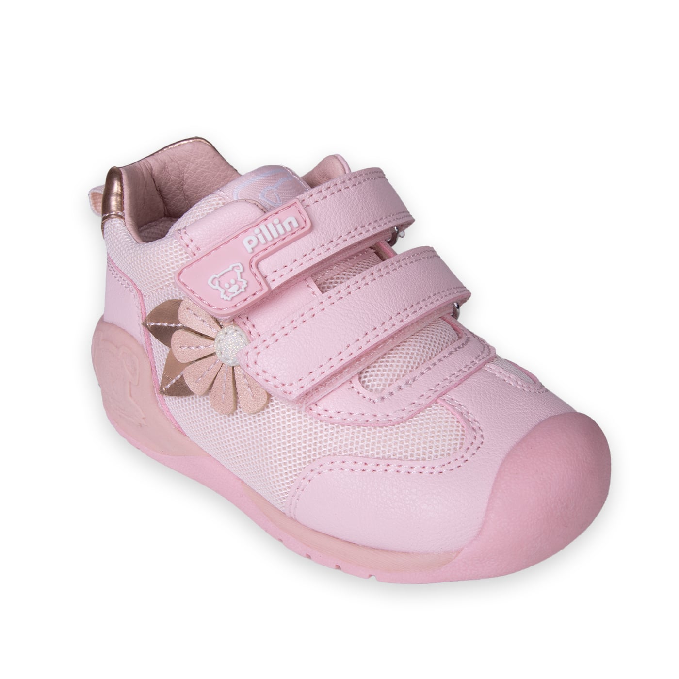 ZAPATILLAS RECIÉN NACIDO NIÑA ROSADO PILLIN (PZC204-25ROS ) - 5