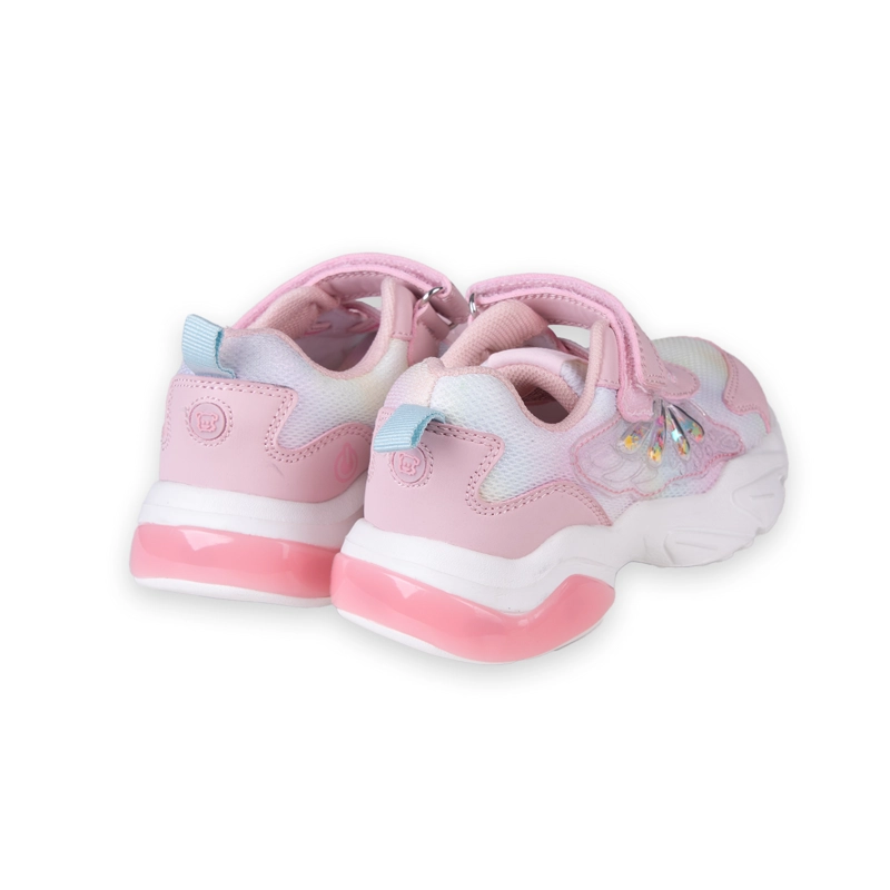 ZAPATILLAS BEBE  NIÑA ROSADO PILLIN (PZC701-25ROS ) - 3
