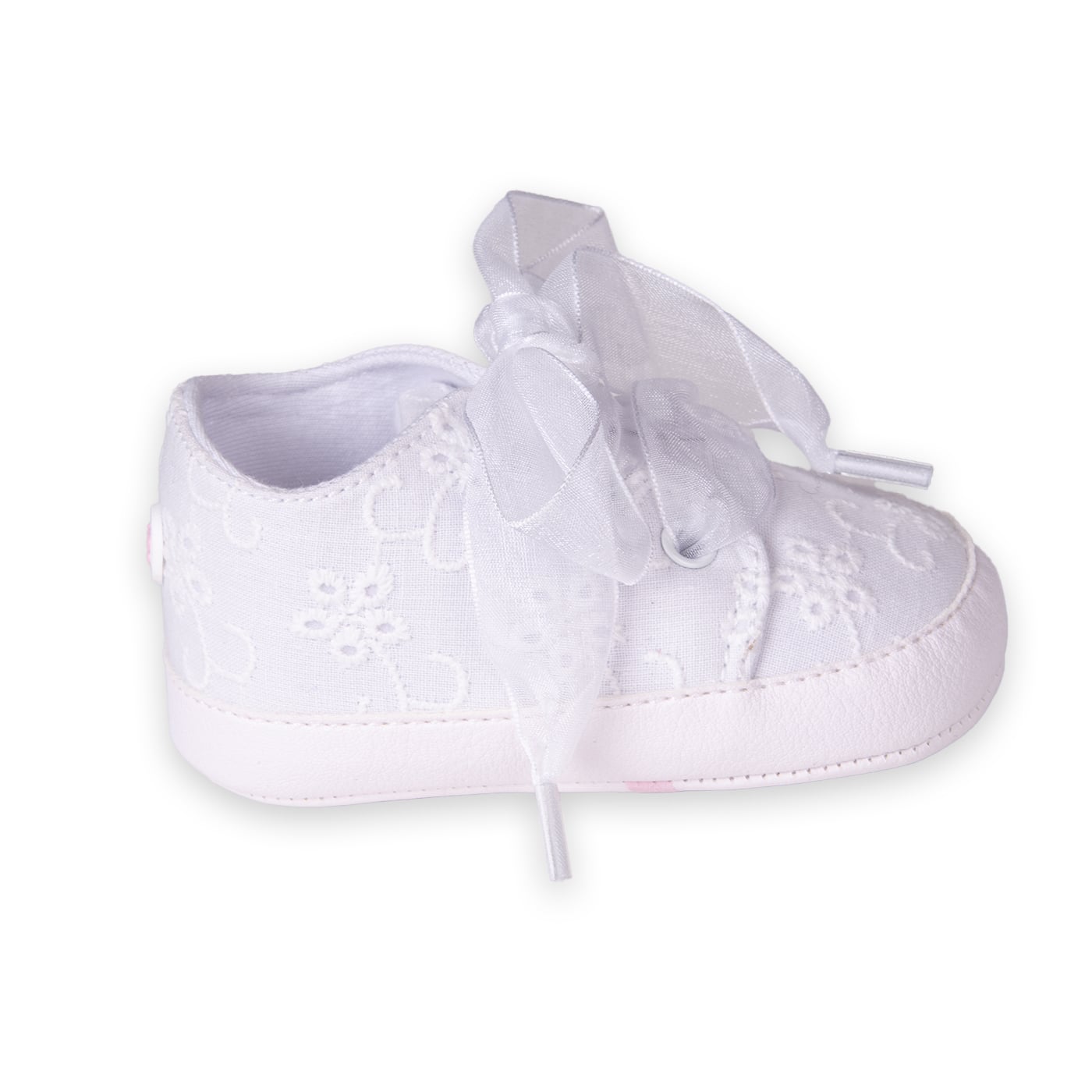 ZAPATILLAS RECIÉN NACIDO NIÑA EN COLOR BLANCO PILLIN (PZC105-25BCO ) - 2