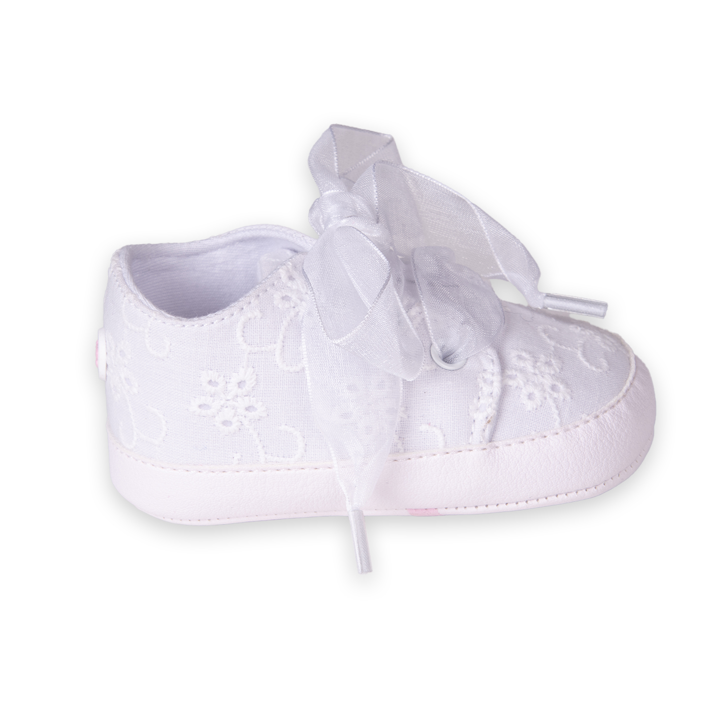 ZAPATILLAS RECIÉN NACIDO NIÑA EN COLOR BLANCO PILLIN (PZC105-25BCO ) - 2