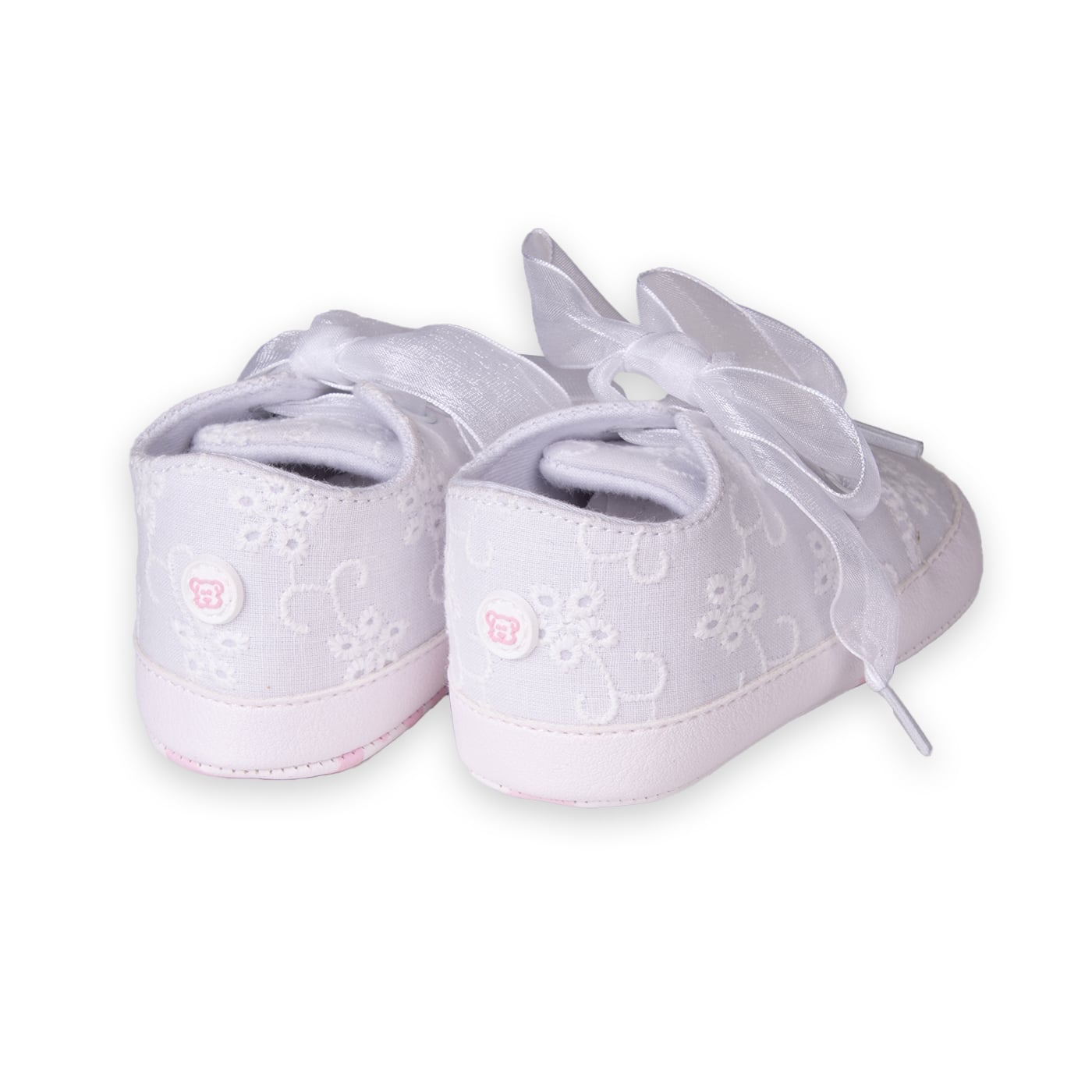 ZAPATILLAS RECIÉN NACIDO NIÑA EN COLOR BLANCO PILLIN (PZC105-25BCO ) - 3
