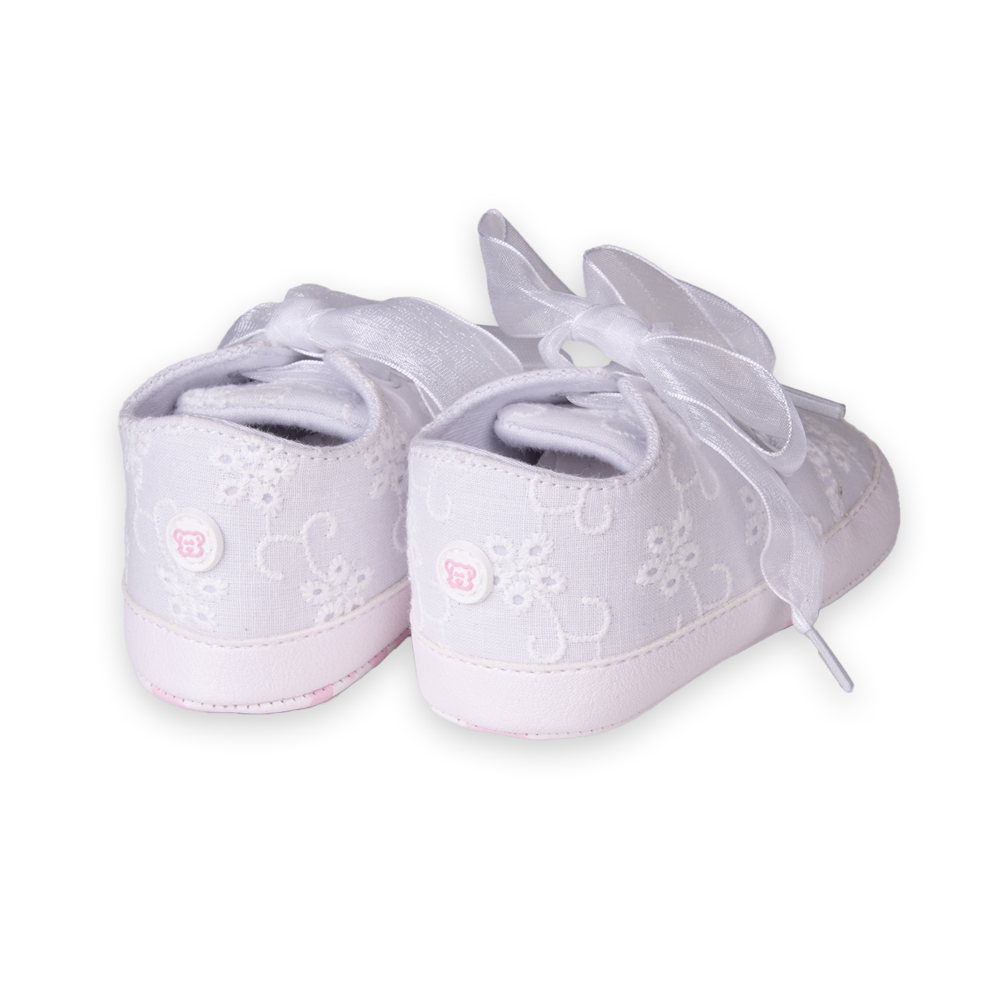 ZAPATILLAS RECIÉN NACIDO NIÑA EN COLOR BLANCO PILLIN (PZC105-25BCO ) - 3