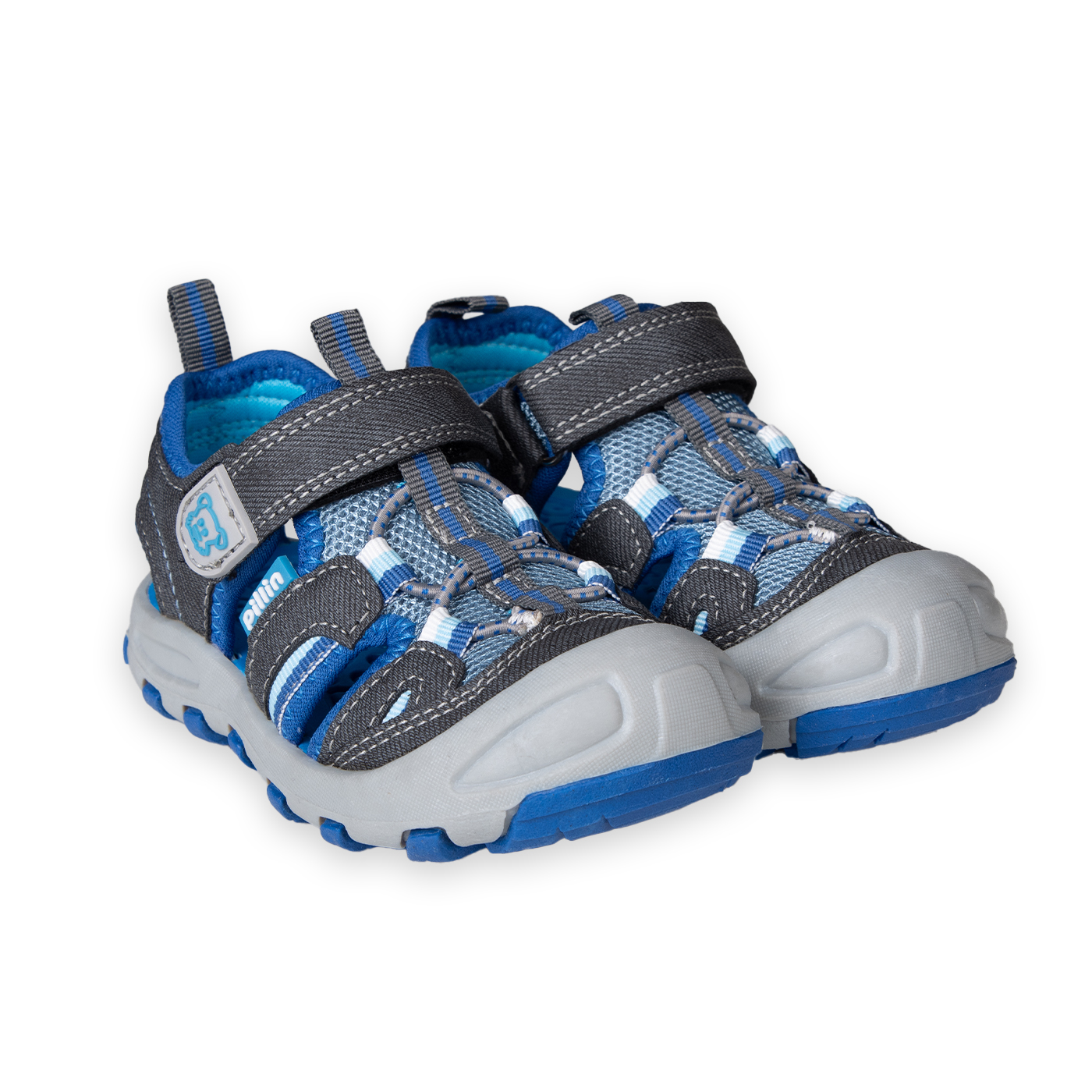 SANDALIAS BEBE NIÑO AZUL PILLIN (PZC429-25AZU ) - 1