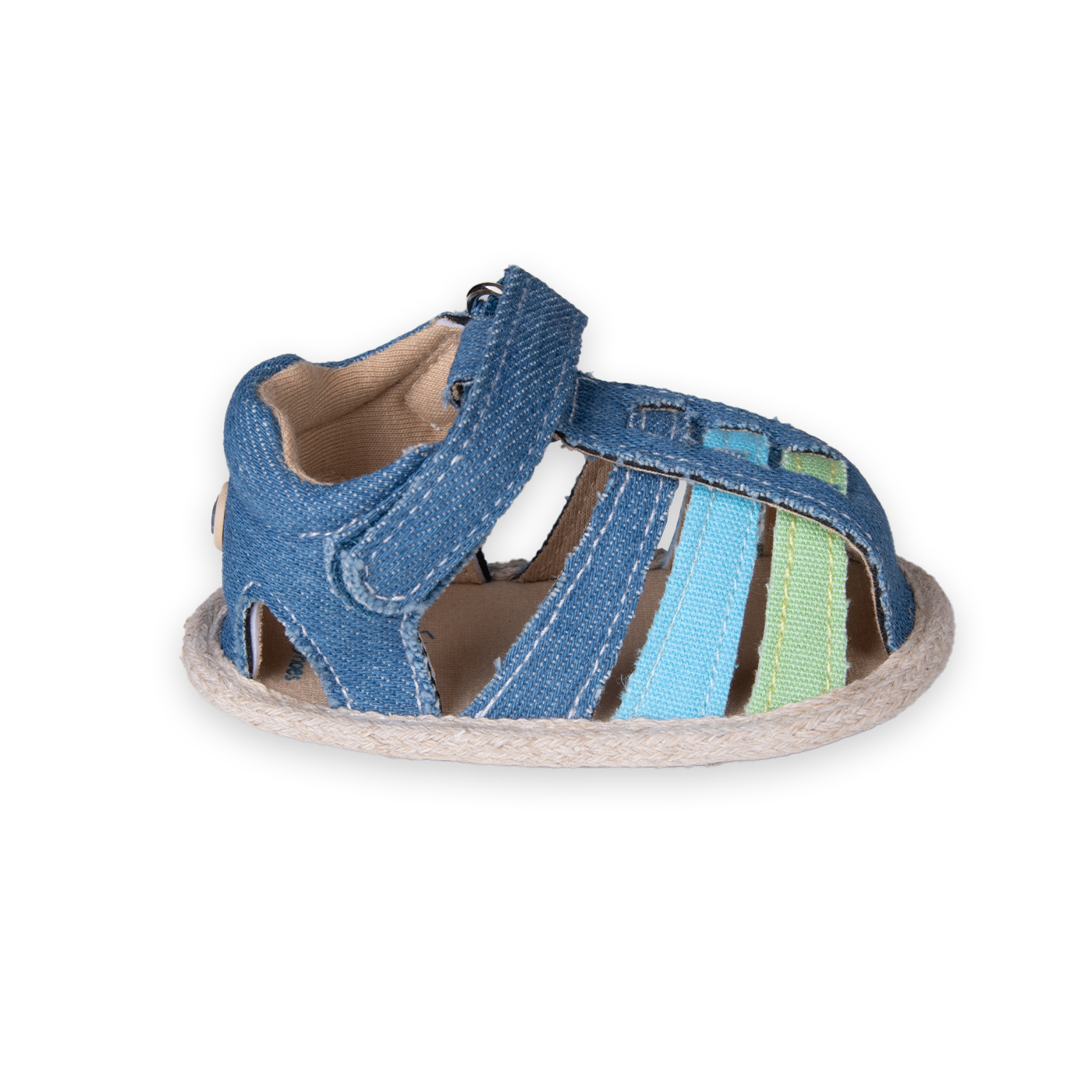 SANDALIAS RECIÉN NACIDO NIÑO DENIM PILLIN (PZC108-25DEN ) - 1
