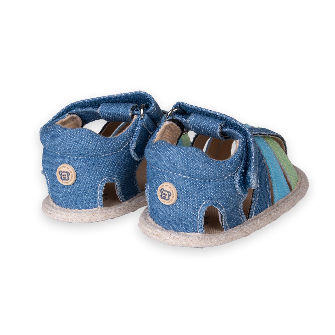 SANDALIAS RECIÉN NACIDO NIÑO DENIM PILLIN (PZC108-25DEN ) - 2