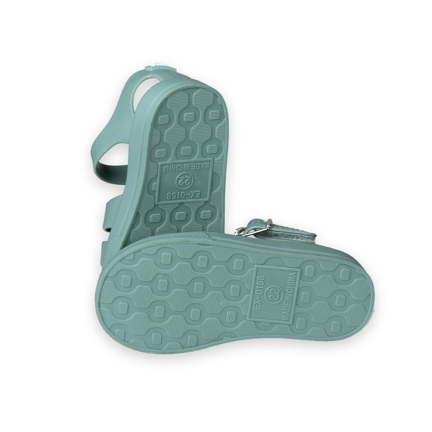 SANDALIAS BEBE NIÑO VERDE PILLIN (PZC404-25VER ) - 4