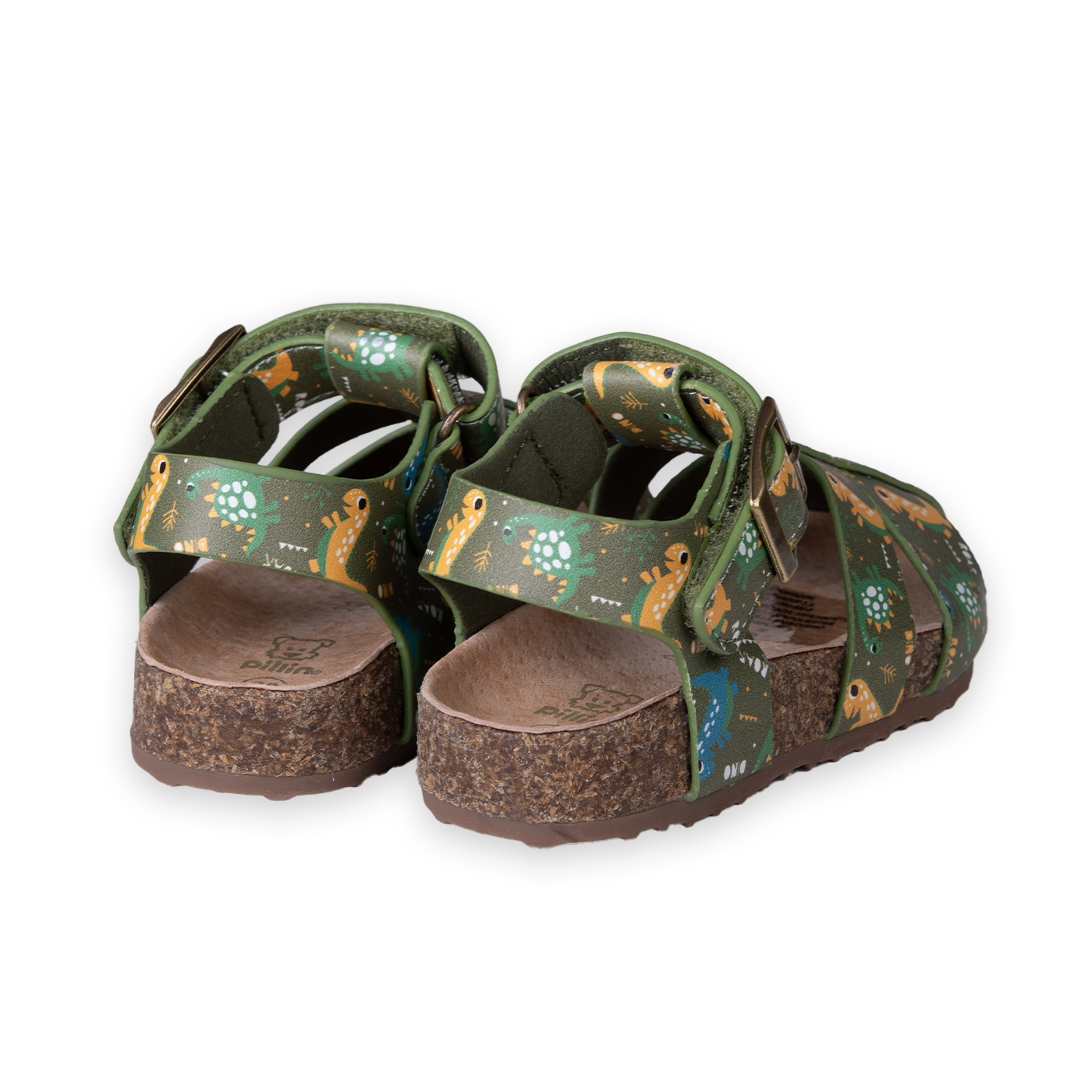 SANDALIAS BEBE NIÑO VERDE PILLIN (PZC403-25VER ) - 3