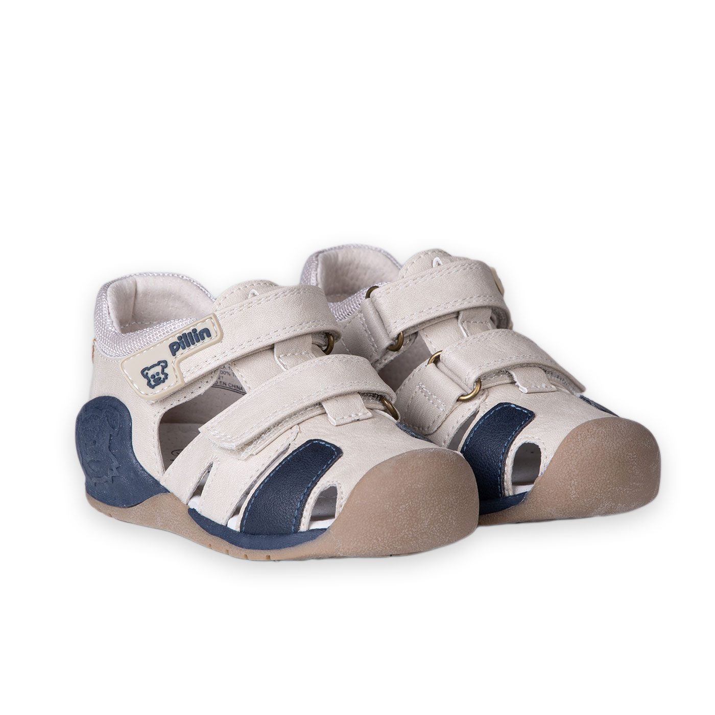 SANDALIAS RECIÉN NACIDO NIÑO BEIGE PILLIN (PZC205-25BEI ) - 1