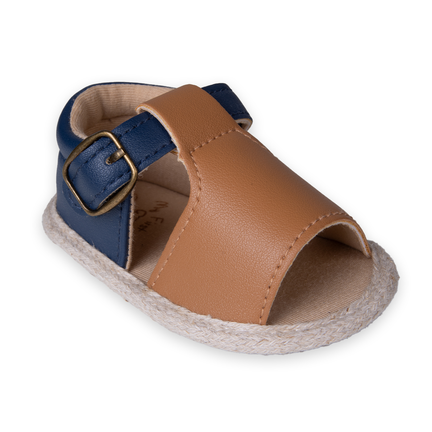 SANDALIAS RECIÉN NACIDO NIÑO EN COLOR CAFE PILLIN (PZC107-25CAF ) - 5
