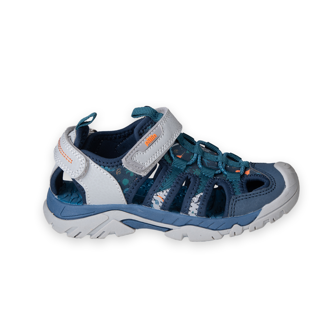 SANDALIAS BEBE NIÑO PETROLEO PILLIN (PZC428-25PET ) - 2