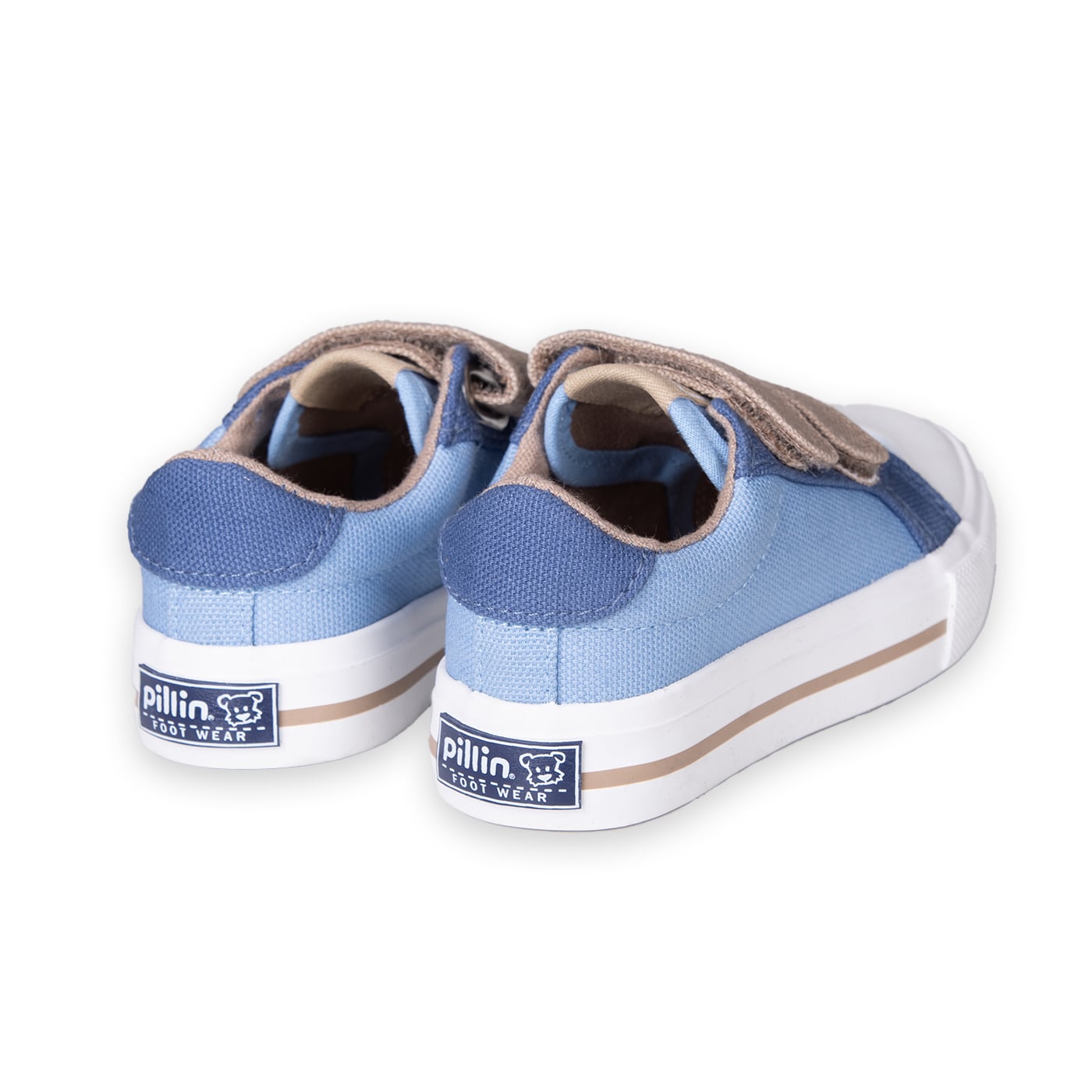 ZAPATILLAS BEBE NIÑO CELESTE PILLIN (PZC503-25CEL ) - 3