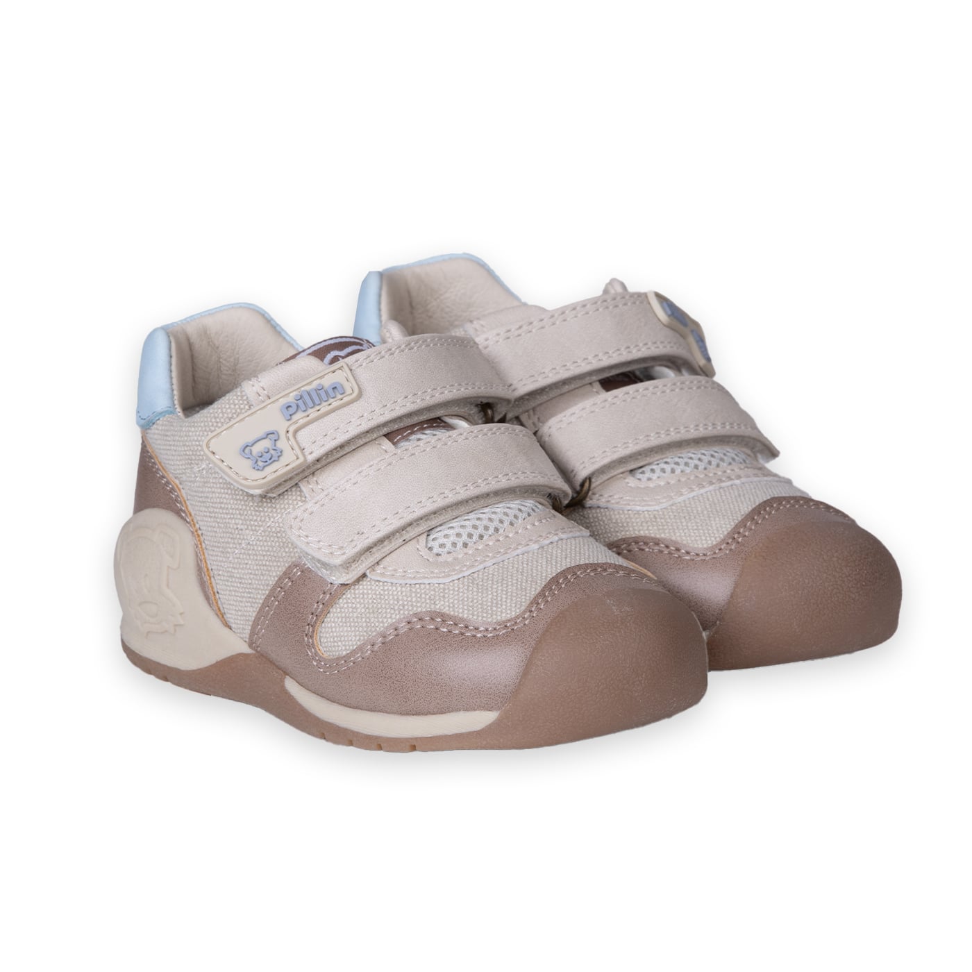 ZAPATILLAS RECIÉN NACIDO NIÑO BEIGE PILLIN (PZC207-25BEI ) - 1