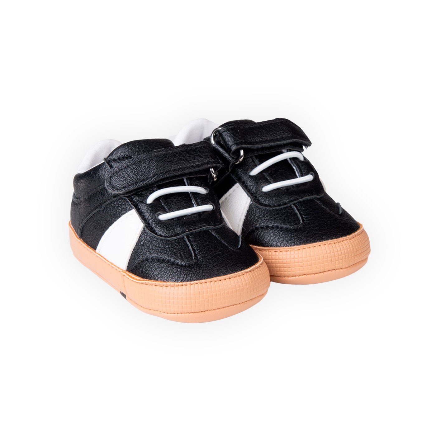 ZAPATILLAS RECIÉN NACIDO NIÑO EN COLOR NEGRO PILLIN (PZC110-25NEG ) - 1