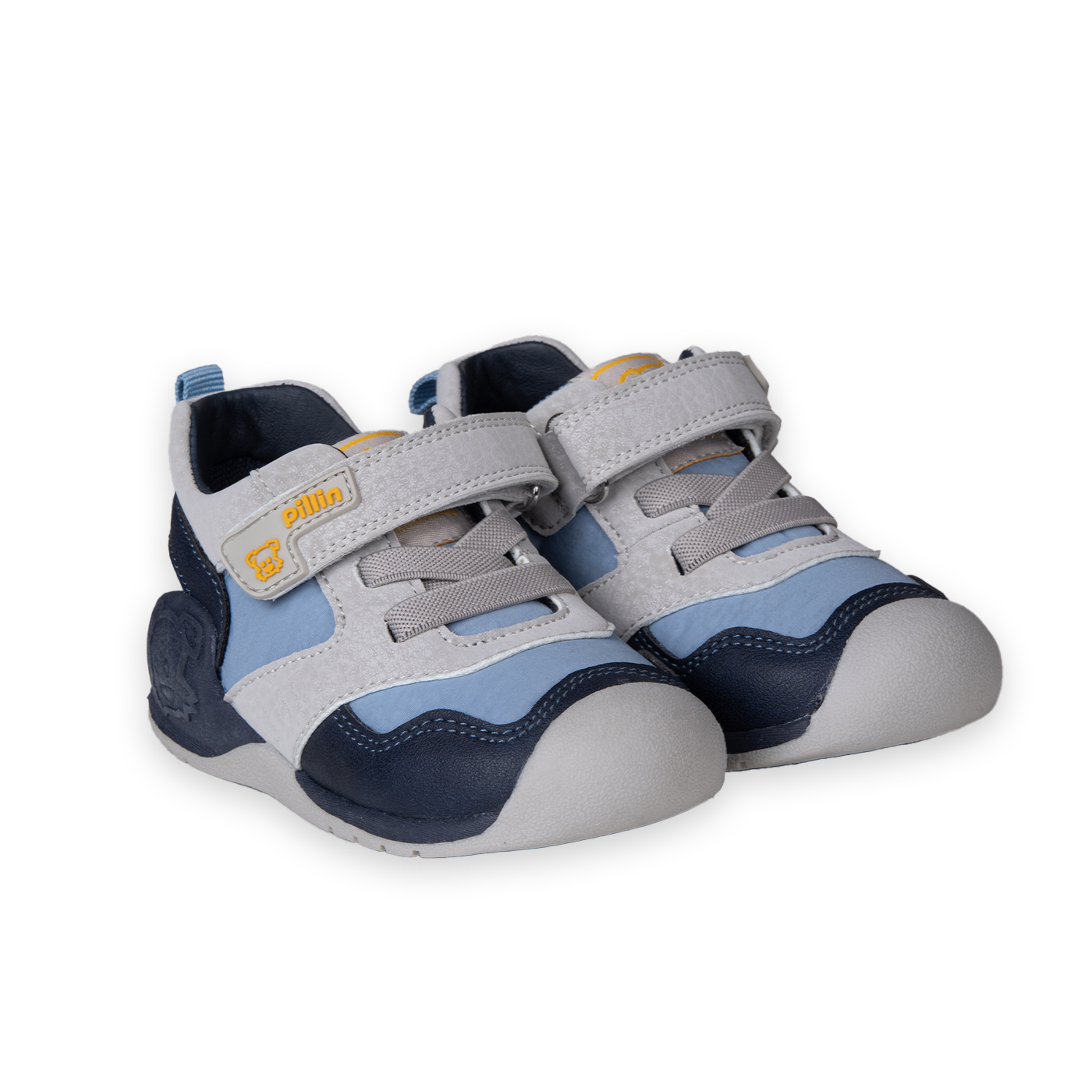 ZAPATILLAS RECIÉN NACIDO NIÑO CELESTE PILLIN (PZC208-25CEL ) - 1