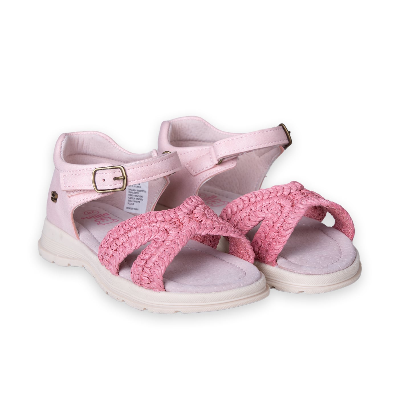 SANDALIAS NIÑA ROSADO PILLIN (PZC409-25ROS ) - 1