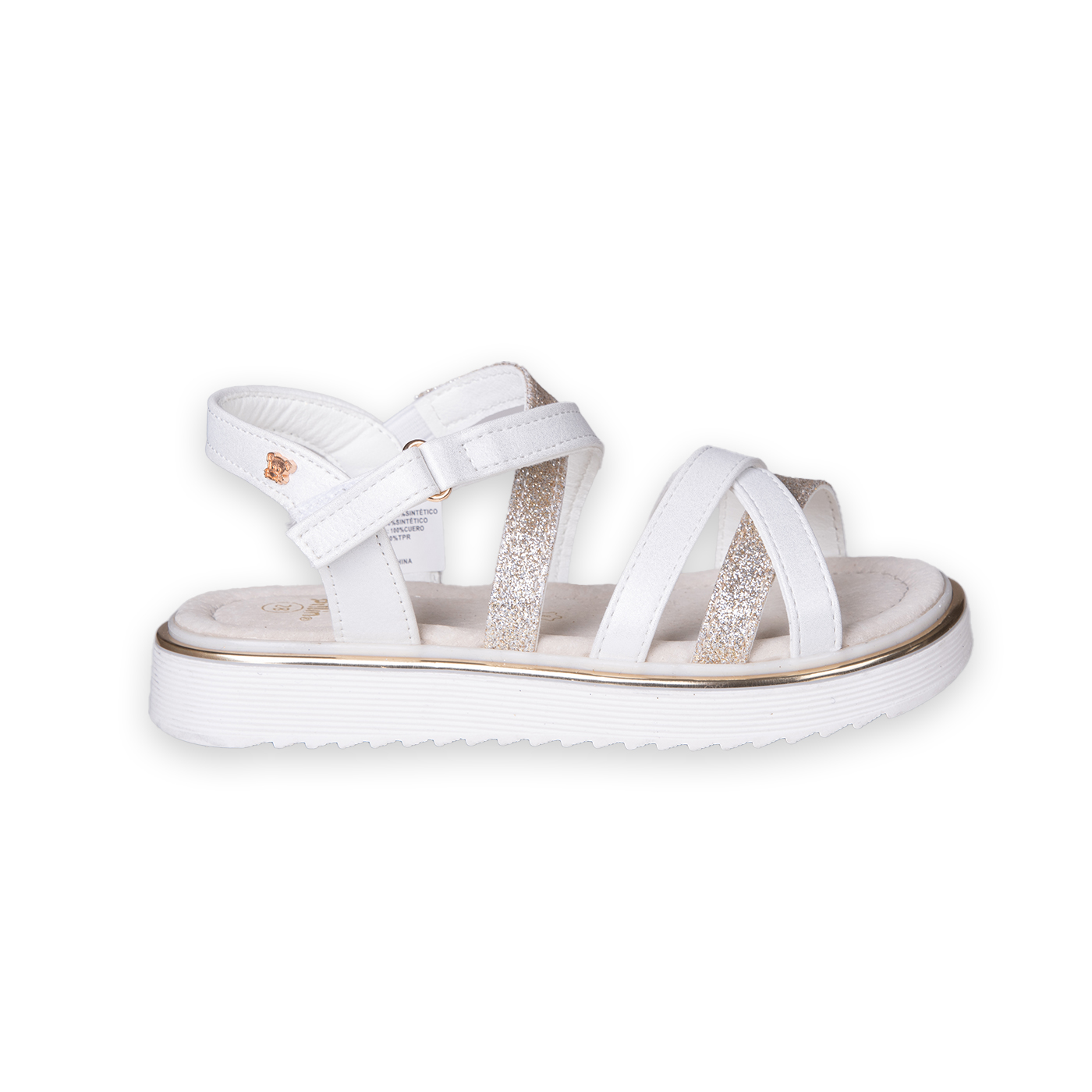 SANDALIAS NIÑA EN COLOR BLANCO PILLIN (PZC406-25BCO ) - 2