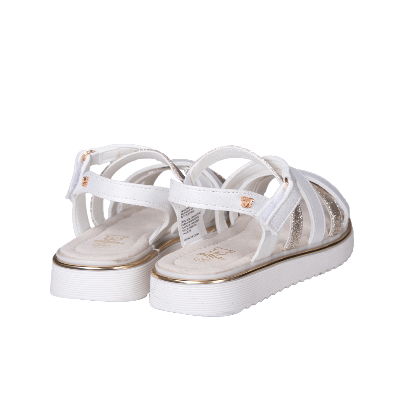SANDALIAS NIÑA EN COLOR BLANCO PILLIN (PZC406-25BCO ) - 3