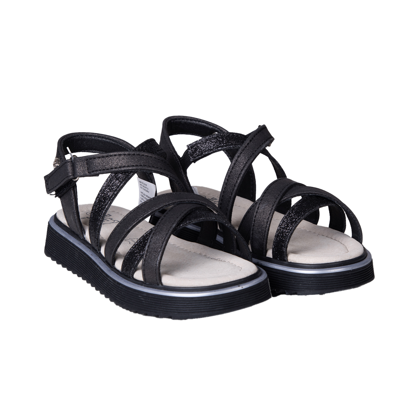 SANDALIAS NIÑA EN COLOR NEGRO PILLIN (PZC406-25NEG ) - 1