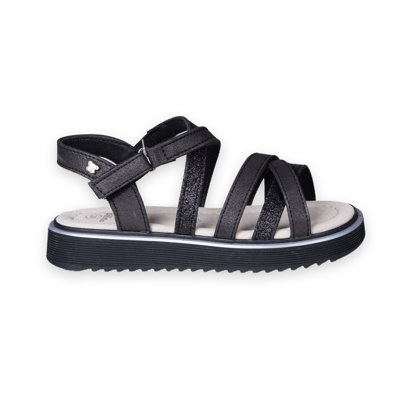 SANDALIAS NIÑA EN COLOR NEGRO PILLIN (PZC406-25NEG ) - 2