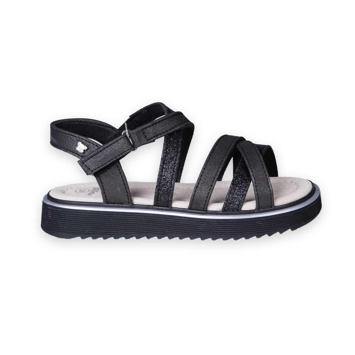 SANDALIAS NIÑA EN COLOR NEGRO PILLIN (PZC406-25NEG ) - 2