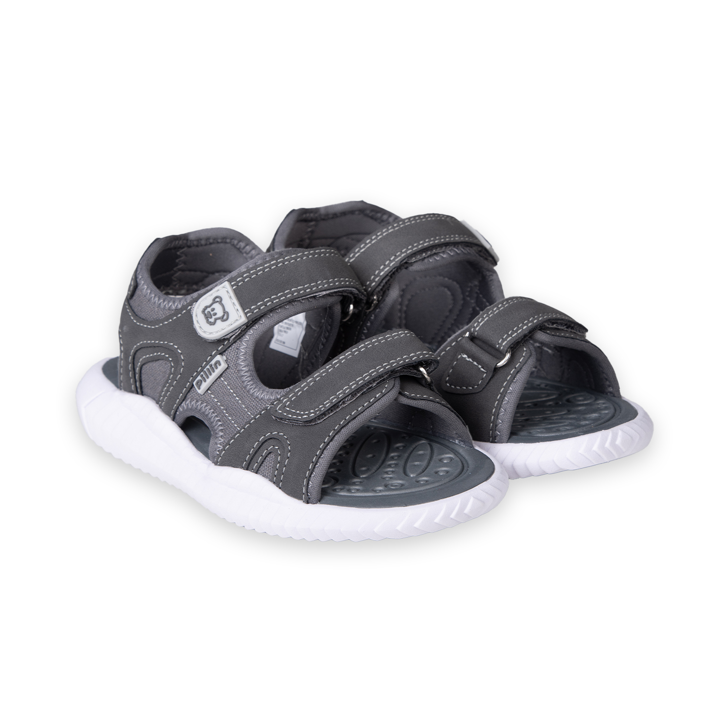 SANDALIAS NIÑO GRIS PILLIN (PZC438-25GRI ) - 1