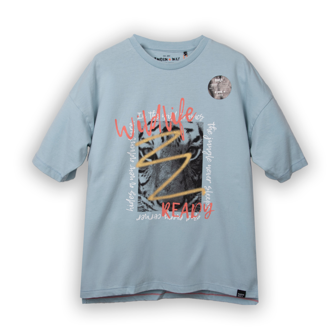 POLERA NIÑO CELESTE PILLIN (TVC611-25CEL16) - 1