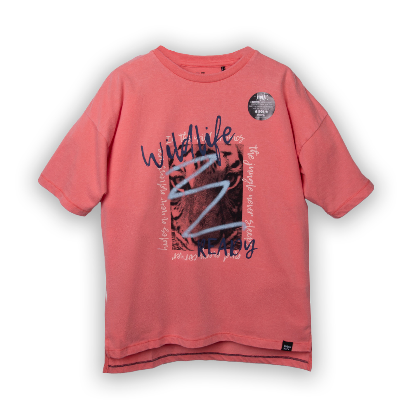 POLERA NIÑO CORAL PILLIN (TVC611-25COR10) - 1