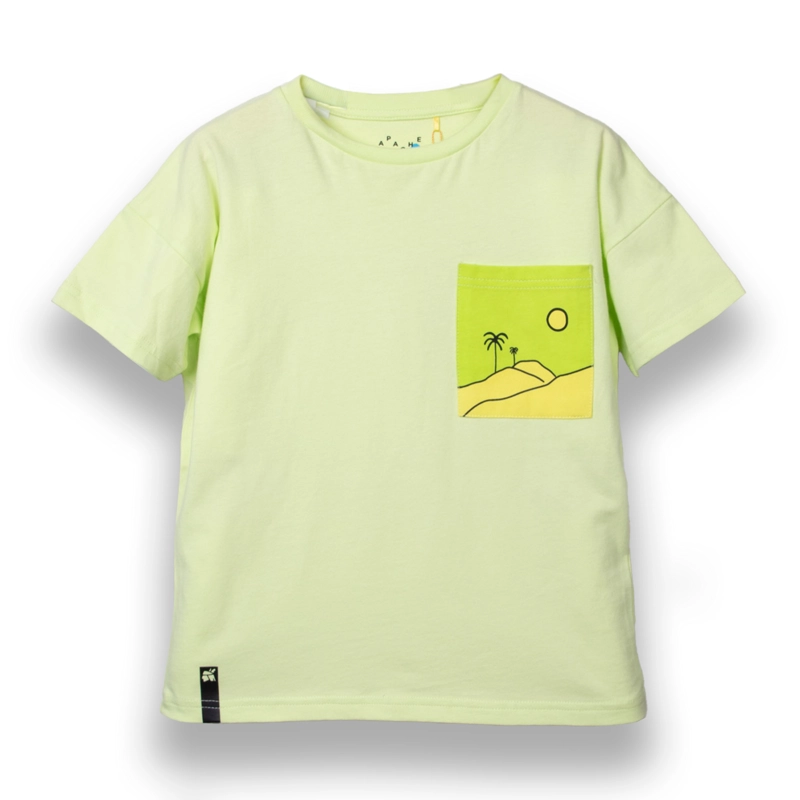 POLERA NIÑO AMARILLO PILLIN (PVC606-25AMA4) - 1