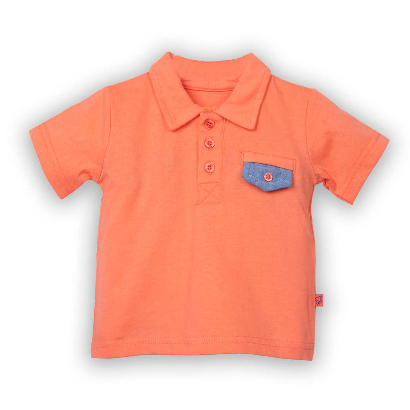 POLERA NIÑO CORAL PILLIN (PVC601-25COR9M) - 1