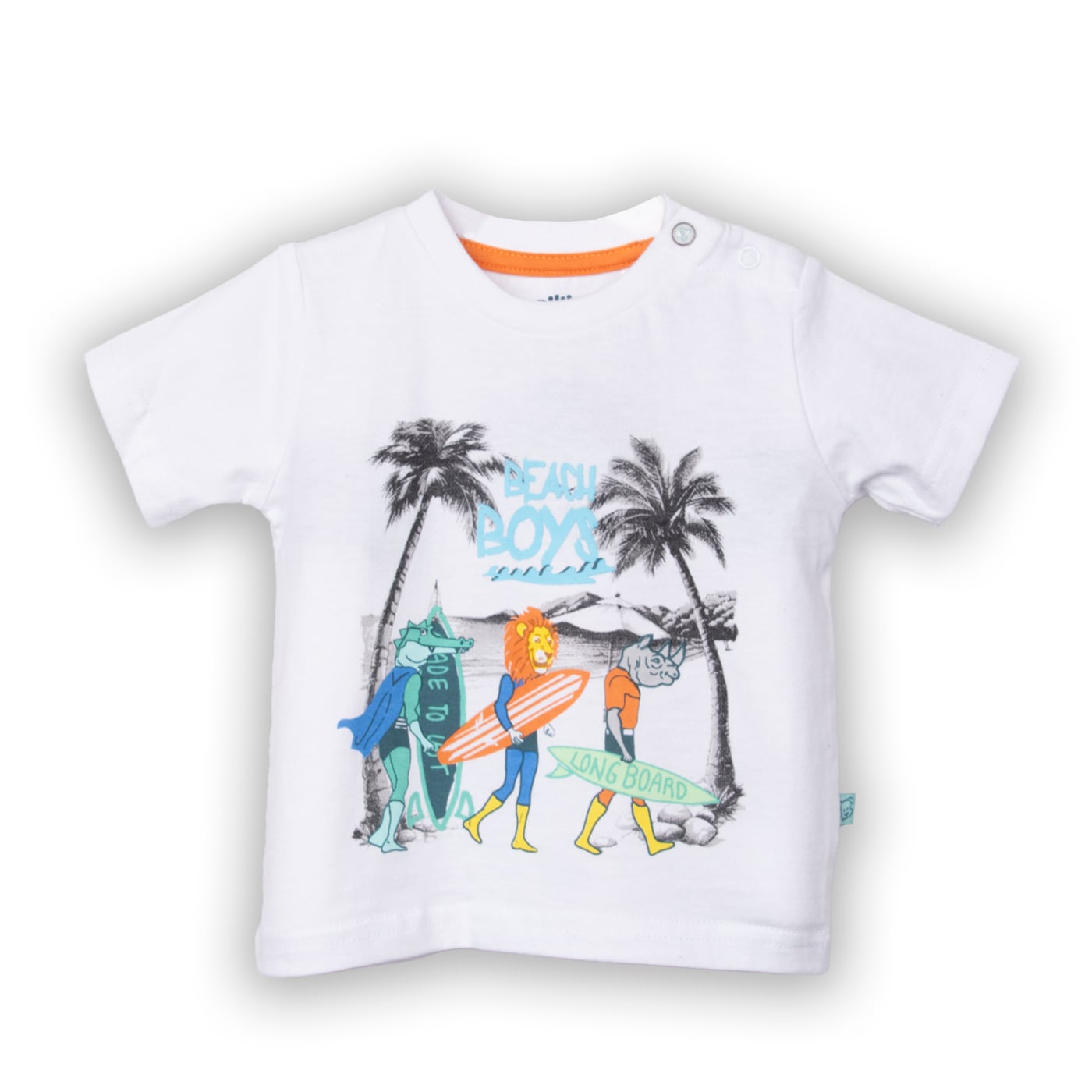 POLERA NIÑO EN COLOR BLANCO PILLIN (PVC659-25BCO6M) - 1