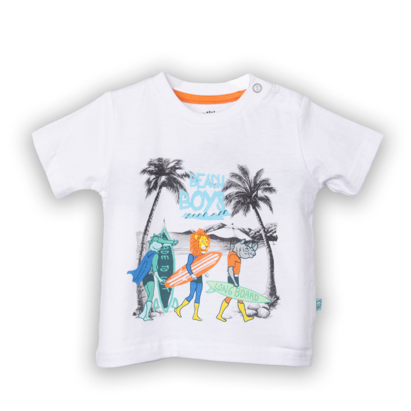 POLERA NIÑO EN COLOR BLANCO PILLIN (PVC659-25BCO6M) - 1