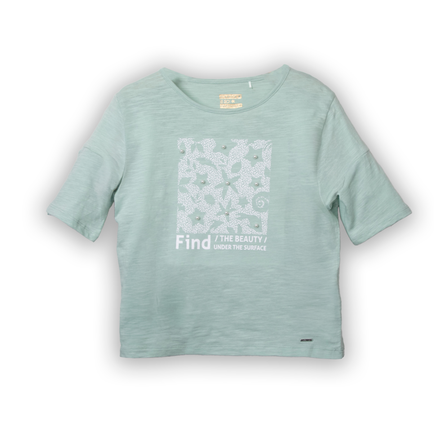 POLERA NIÑA VERDE PILLIN (TVC615-25VER16) - 1