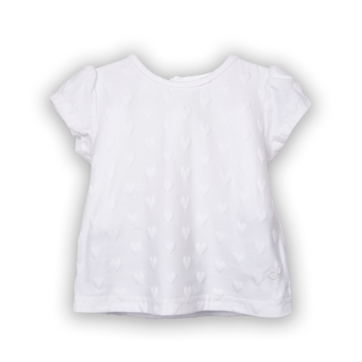 POLERA  NIÑA EN COLOR BLANCO PILLIN (PVC611-25BCO4) - 1